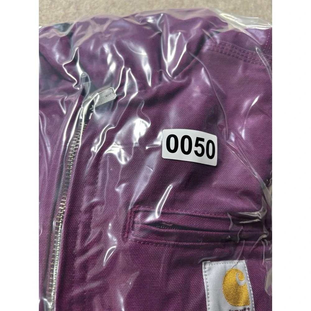 Carhartt Girl's Large (14) Sierra Sherpa-Lined Jacket - Plum Caspia - TK6303-B